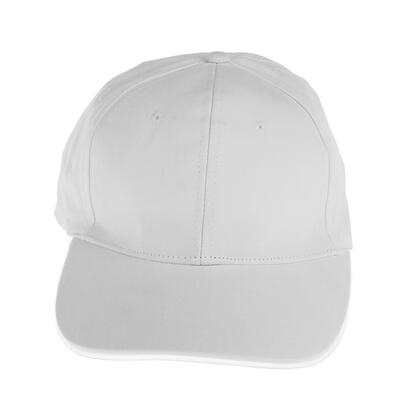 

Outdoor Sport LED Flashing Sun Protection White Baseball Glow Cap