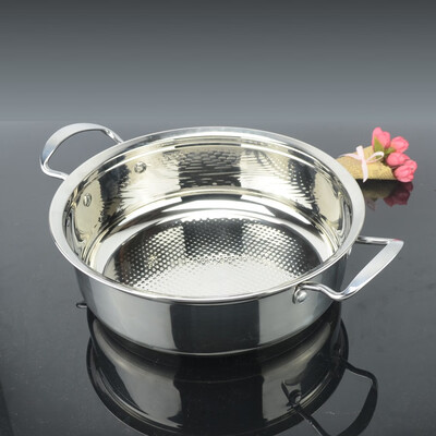 

Free shipping High quality stainless steel combination pot Eco-Friendly food grade Thermal Cooker pan for induction cooker