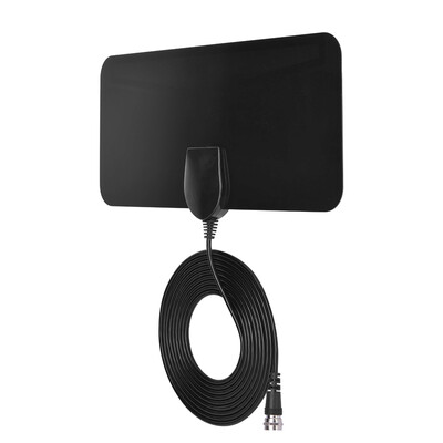 

Greensen Indoor Ultra-Thin Free Digital HD TV Television Antenna with 8 Feet Coaxial Cable Digital TV Antenna Indoor TV Antenna