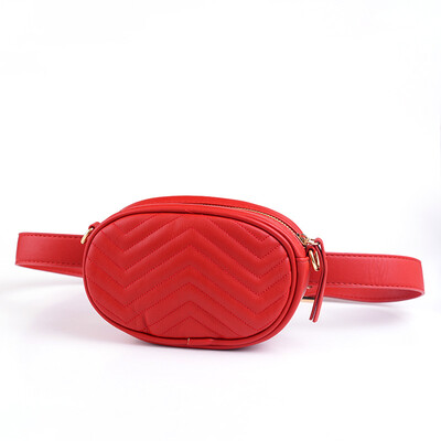 

Ladies bag 2018 new fashion personality mini round bag chest bag shoulder slung female pocket