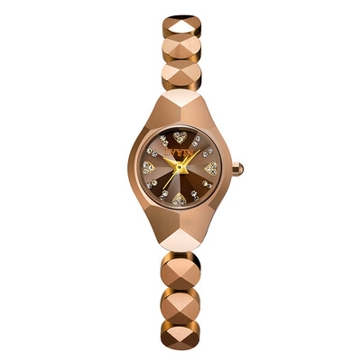 

Green authentic lady ceramic watch female watch simple Korean version students simple waterproof quartz bracelet watch handwatch g