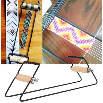 

Greensen Wood&Stainless Steel Weaving Beading Set for Jewelry Bracelets DIY Handmade Knitting Machine