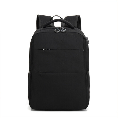 

2018 new business Water Resistant backpack with USB Charging Port College Student School Bag Unisex