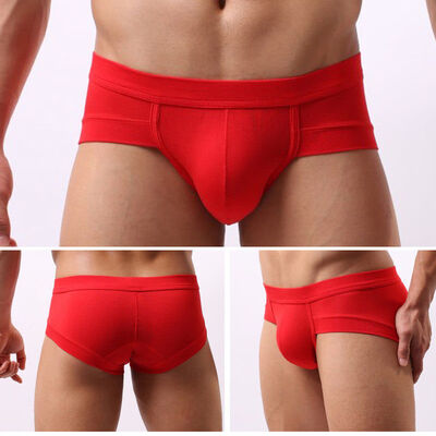 

New Mens Seamless Low Waist Briefs Short Boxers Pants Thongs Underwear Underpant