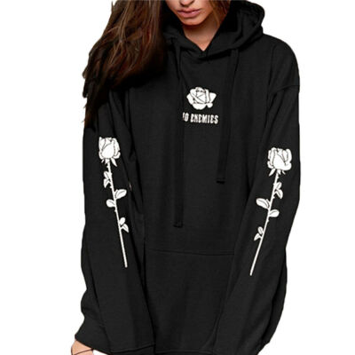 

SUNSIOM Women Mens -5XL Long Sleeve Hoody Hooded Sweatshirt Ladies Casual Hoodies Tops