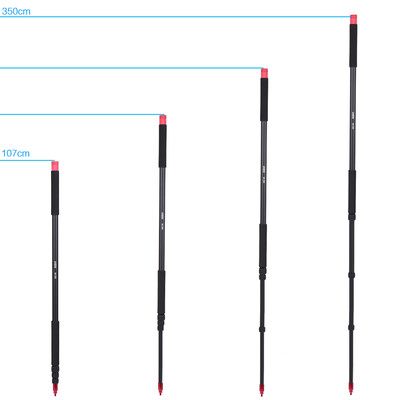 

Andoer 35m 115ft Photography Lightweight Mic Microphone Boom Holder Pole Extension for Recording Interview Filming