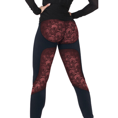

Starmoon Women Ladies Fashion Staars Print High Waist Pants Leggings Running Yoga Pants