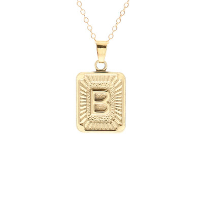

Fashion Jewelry Brand English Alphabet Pendant Necklace For Women Gift