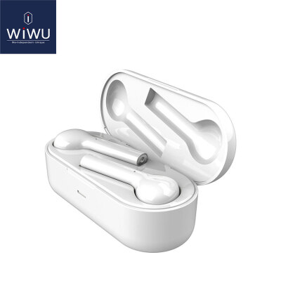 

WIWU True Wireless Earbuds Bluetooth 50 Earphones TWS Wireless Headphones Hi-Fi Stereo Sound Handsfree Headset