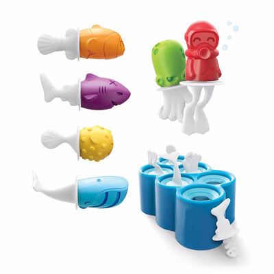 

Silicone Ice Pop Maker Fish Pop Molds