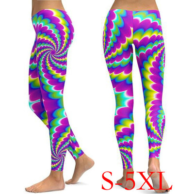

Tailored Women Printed Yoga Fitness Leggings Running Gym Stretch Sports Pants Trousers