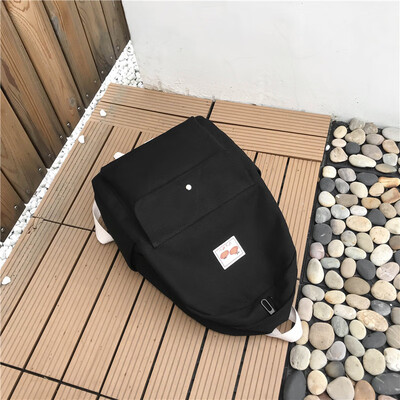 

Ins schoolbag female Korean version of high school students campus color forest department ancient canvas backpack double shoulder