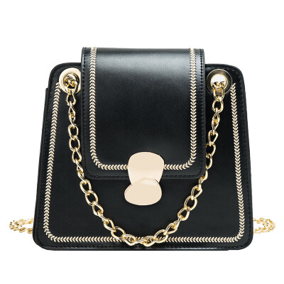 

Korean fashion small bag trend wild women bag chic chain rhombic bag girl port wind shoulder Messenger bag