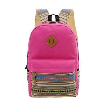

Tailored New Womens Girls Canvas Vintage Backpack Rucksack College Shoulder School Bag BK