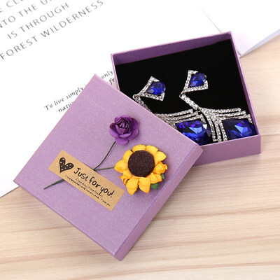 

FUNNYBUNNY Artificial Flowers Kraft Paper Gift BoxesCandy BoxesJewel Case