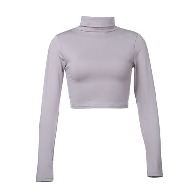 

Womens Turtleneck High Neck Long Sleeve Slim Fit Tops Blouse Autumn Winter