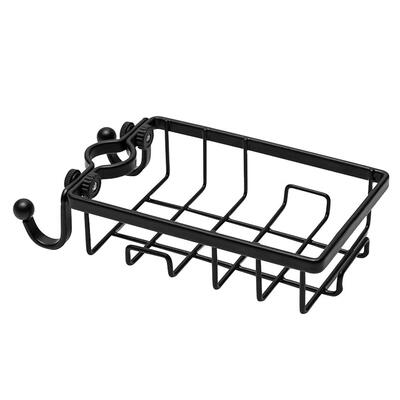 

Multi-function Iron Faucet Hanger Shelf Kitchen Bathroom Drain Storage Rack