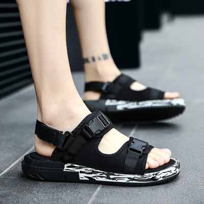 

Summer Vietnamese sandals mens new Korean version of outdoor sandals summer two-character slippers sandals