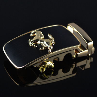 

This years horse buckle personality automatic buckle mens pants lead LY87879