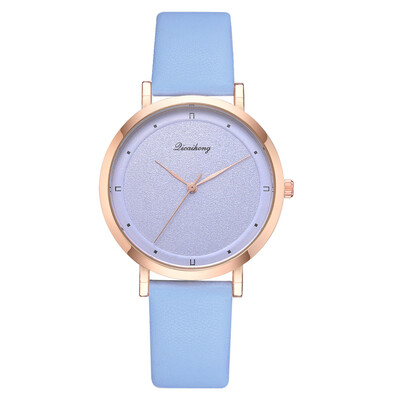 

Womens trend simple temperament quartz watch Europe&America hot belt watch