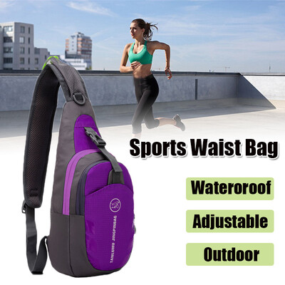

Waterproof Waist Pack Pouch Water Bottle Holder Bag For Running Jogging Hiking
