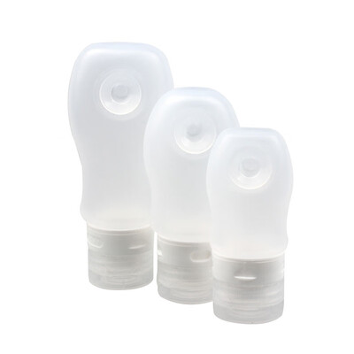 

〖Follure〗Stylish Portable Travel Shower Lotion Bottles Silicone Sucker Store WH
