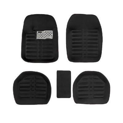 

5pcs Universal Car Auto Floor Mats FloorLiner Front&Rear Carpet All Weather Mat