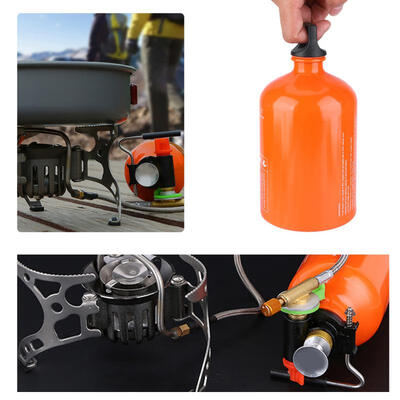 

Greensen 1000ML Portable Gas Stove Tank Oil Containers Fuel Storage For Outdoor Camping Hiking
