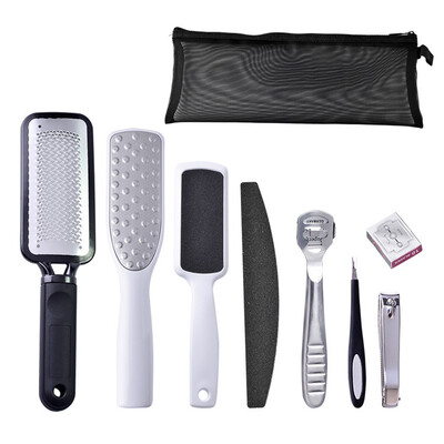 

〖Follure〗Portable Professional Manicure Pedicure Set 8 Piece Stainless Steel Nail Kit