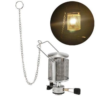 

Outdoor Portable Camping Gas Lantern Heater Piezo Ignition Mini Gas Tent Lamp Light