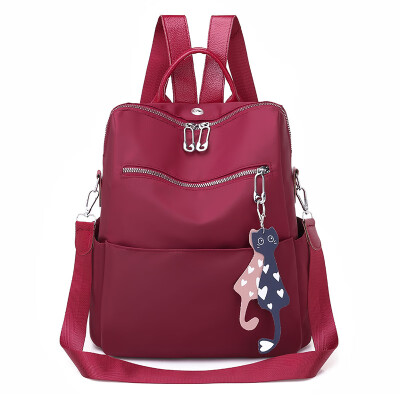 

Backpack 2019 new waterproof Oxford cloth travel small backpack