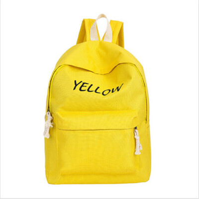 

2018 New Style Fashion Backpack Mens Womens Girls Boys Letter Backpack Bag School College Rucksack New