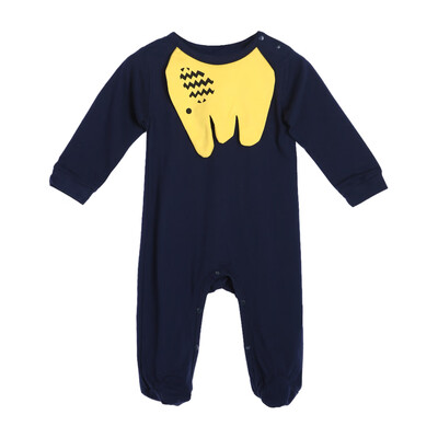 

Baby Infant Toddlers Cute Elephant Long Sleeve Rompers Jumpsuit Bodysuit