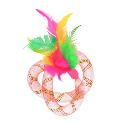 

Funny Pet Cat Flexible Spring Toy Cats Kitten Interactive Toys with Feather
