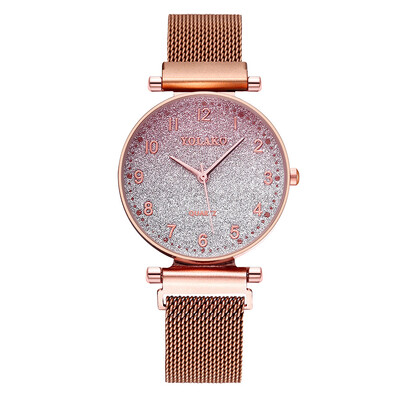 

Luxury Women Watches Dial Ladies Fashion Quartz Wristwatch Magnetic Buckle Strap Clock Casual Dress Gift Reloj Mujer 50