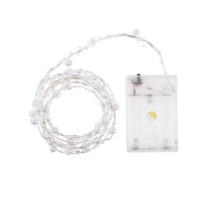 

LED Copper Wire String Lights Pearlized Fairy Lights for Christmas Decor