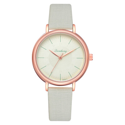 

Wish new direct sales quality belt business quartz watch casual temperament ladies watch wholesale