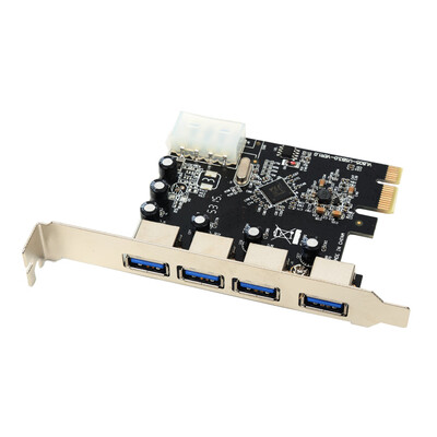 

USB Pcie Card 4Port USB 30 to Pci Express on Pci-E to USB 30