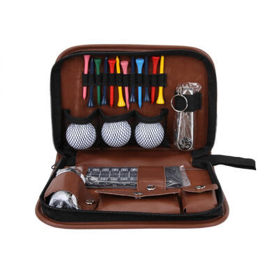 

Greensen Outdoor Sport Golfer Gift Set Tool PU Bag Golf Accessoires Kit Multifunctional