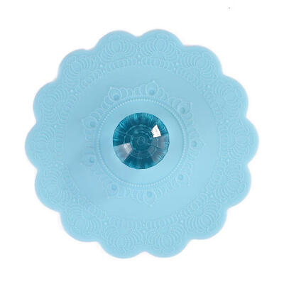 

Silicone Large Diamond Cup Cover Heat Resistant Sealed Leakproof Cups Lid