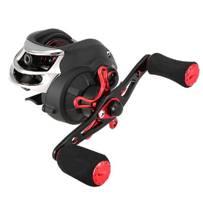 

Bluesea Baitcasting Reel 111 Ball Bearings 701 Gear Ratio High Speed Baitcast Fishing Reel Baitcaster 9-level Magnetic Brake Sy