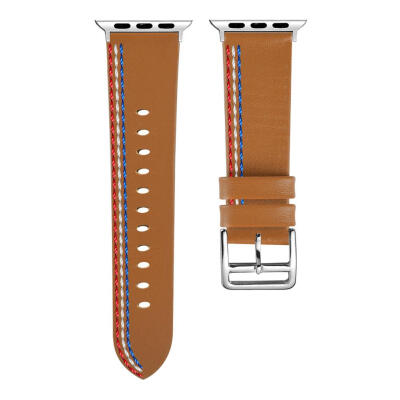 

Leather Adjustable 44mm Watch Band Bracelet Wrist Strap for iWatch Series 4