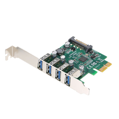 

PCI-E to USB30 Expansion Card PCI-E Adapter Card with Bracket