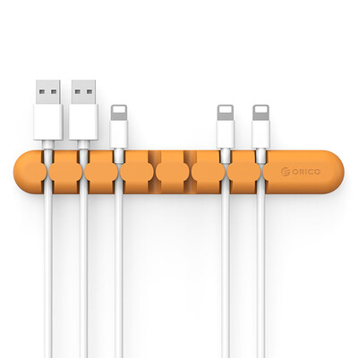 

ORICO CBS7 Desktop Cable Storage Management Silicon Charger Wire Organizer Holder Clip