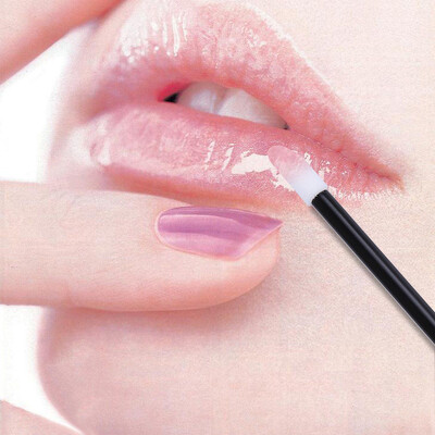 

〖Follure〗200PCS Disposable Lip Brushes Lipstick Gloss Cotton Wands Applicator Makeup Tool