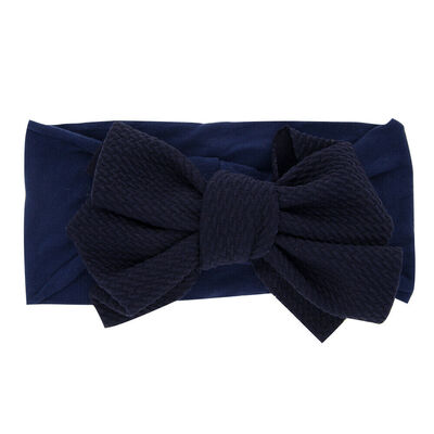 

Lovely Infant Girl Kid Baby Bow Hairband Headband Stretch Turban Knot Head Wrap
