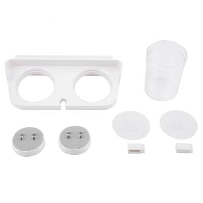 

Greensen Multifunction Wall-mounted Bathroom Storage Rack Hair Dryer Toothbrush Holders with Cup