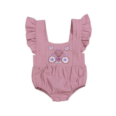 

Newborn Baby Girl Cotton Bodysuit Romper Jumpsuit Clothes Outfits Sunsuit 0-24M