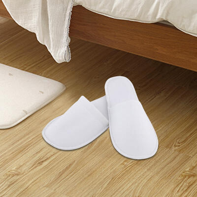 

Greensen 10 Pairs Disposable Guest Slippers Travel Hotel Slippers Comfortable SPA Shoes