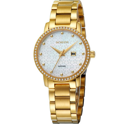 

Augustus OCHSTIN new pearl shell printing dial imported movement steel calendar waterproof female watch